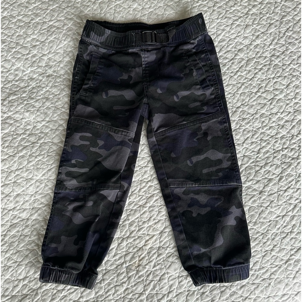 Rockets of Awesome boys twill camouflage joggers